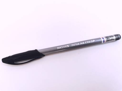 Ручка шариковая, индийская, ТМ "BIKSON" серия "INDIA-NA COLOR", синие чернила арт. IND0007