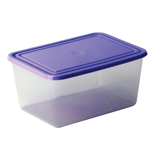 Контейнер 3 л, с крышкой, герметичный, универсальный, хранение и СВЧ, 11х17х22 см, IDEA, М 1454