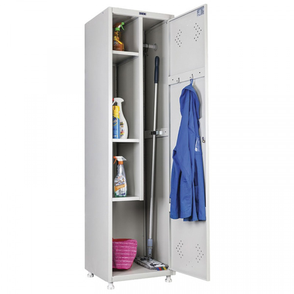 Шкаф для раздевалок Практик LS 11-50, 1900*(1830)*500*500, 1 секция