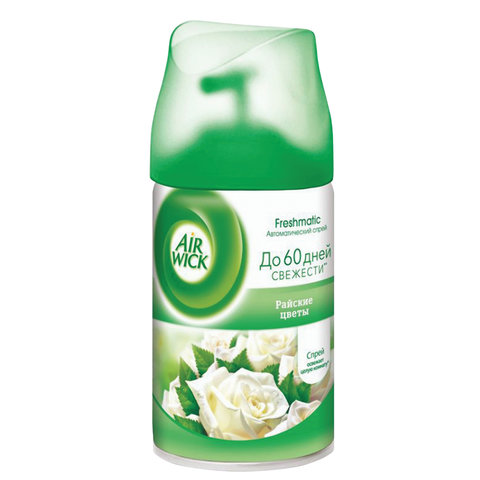 Сменный баллон 250 мл, AIRWICK "Нежные Цветы", для автоматических освежителей, универсальный