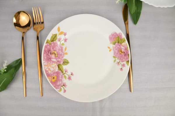 Тарелка обеденная 20 см Шиповник ТМ BONAFFINI , арт BON149