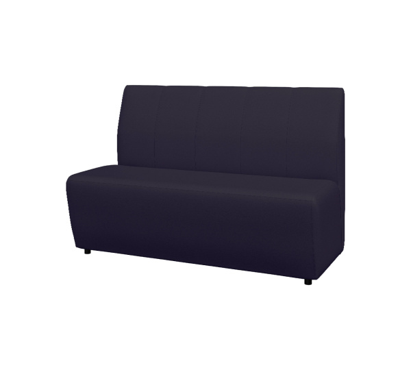 Диван Беллис. 3-местный. Размеры: 1500х700х960мм Ecotex 3029 черн