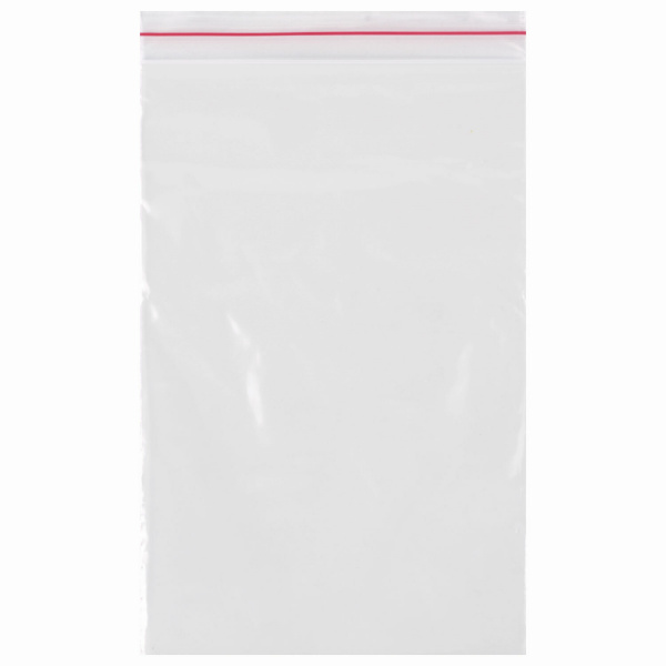 Пакеты с замком "зиплок" (гриппер), комплект 100 шт., 80х120 мм, ПВД, толщина 35 микрон, BRAUBERG, 6