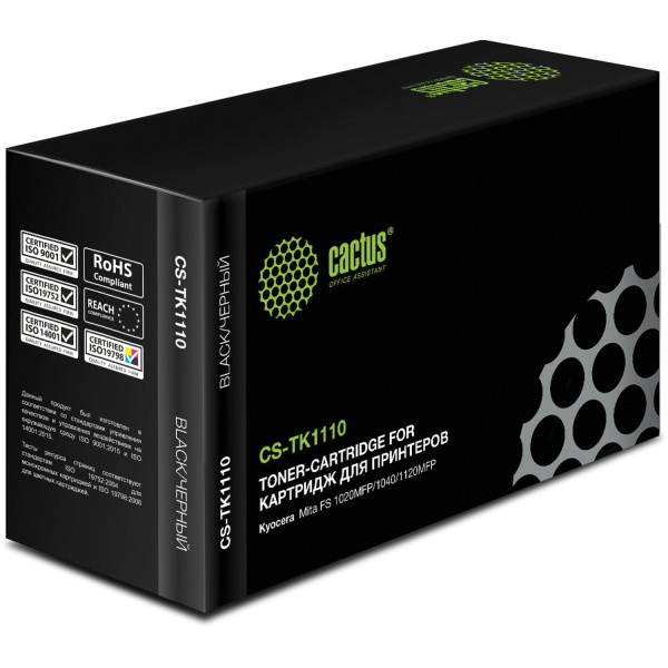 Тонер-картридж KYOCERA (TK-1110) FS1040/1020/1120, ресурс 2500 стр