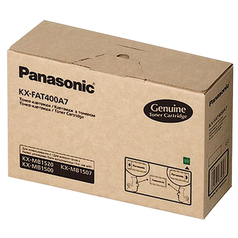 Тонер-картридж PANASONIC (KX-FAT400A) KX-MB1500/1520 , ориг., 1800 копий