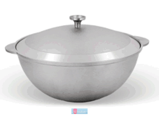 Казан д/плова 6л с крышкой кз60 литой алюминий без А/П Казан д/плова 6л с крышкой кз60 литой алюминий без А/П
