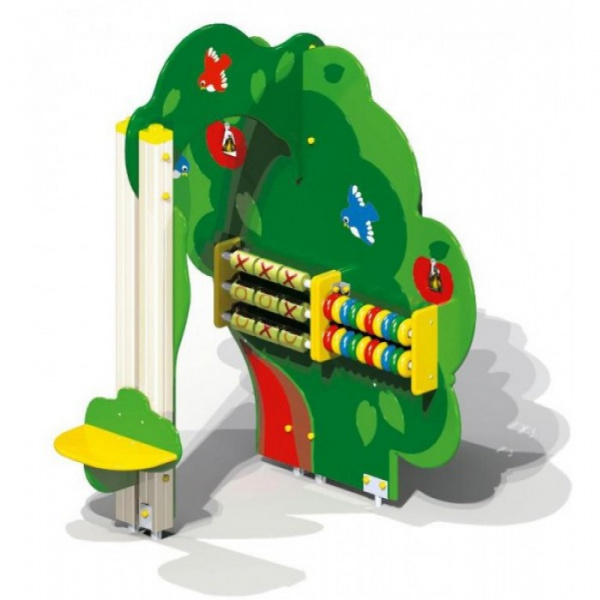 Домик от 2 лет, деревянный брус, 1110х1110 мм, Н=3700 мм