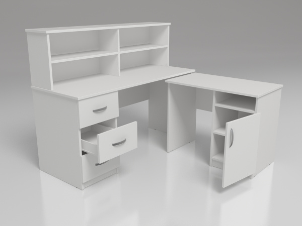 Стол-пост медсестры ПДМС-МСК МД-901.00. Размеры: 1500*1500*1200мм Стол-пост медсестры ПДМС-МСК МД-901.00. Размеры: 1500*1500*1200мм