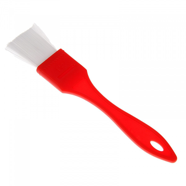 Кисть кулинарная 19х3,5 см "Помощник", цвет МИКС