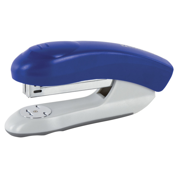 Степлер №24/6, 26/6 BRAUBERG "Original", до 25 листов, синий, 222534 