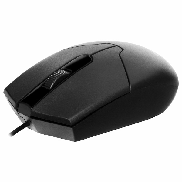 Мышь проводная SVEN RX-30, USB, 2 кнопки +1 колесо-кнопка, оптическая, черная, SV-018214