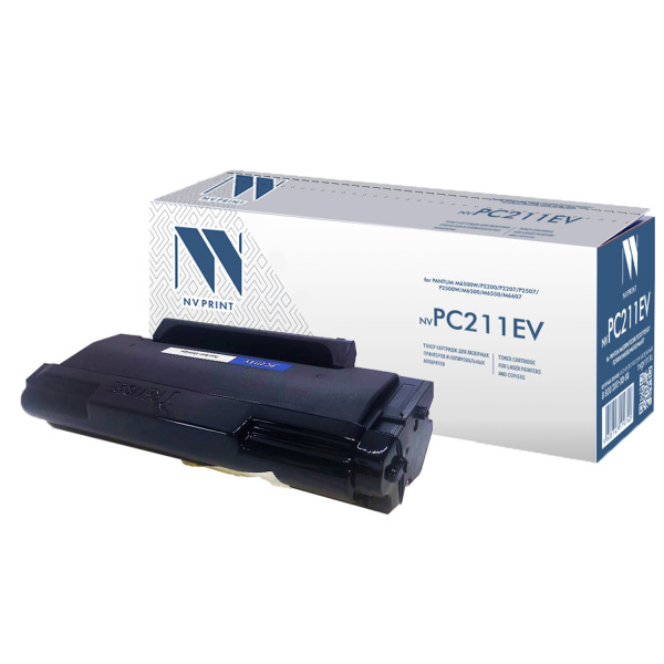 Картридж лазерный NV PRINT (NV-PC-211EV) для Pantum M6500/P2200/P2207/P2507/P2500, ресурс 1600 стр.,