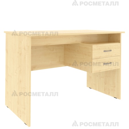 Стол учителя однотумбовый 1200*600*750 цвет клен