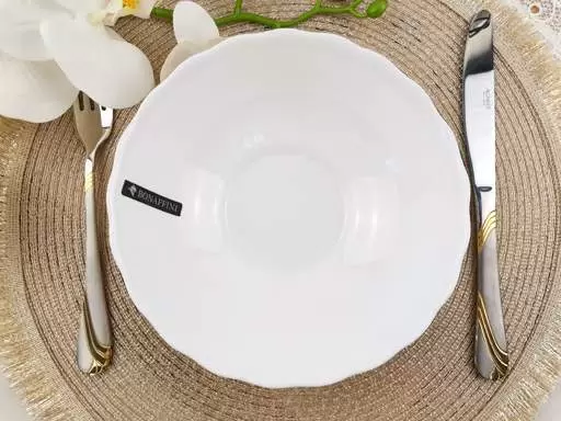 Миска суповая 15см 370мл , без деколи ТМ BONAFFINI , арт BON058-1