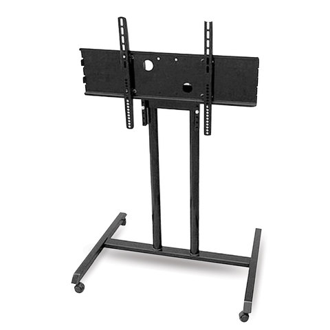 Стойка для интерактивных дисплеев 55", 65" CM-1200, универсальная, на колесах, черная