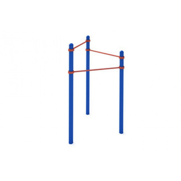 Три разноуровневых турника