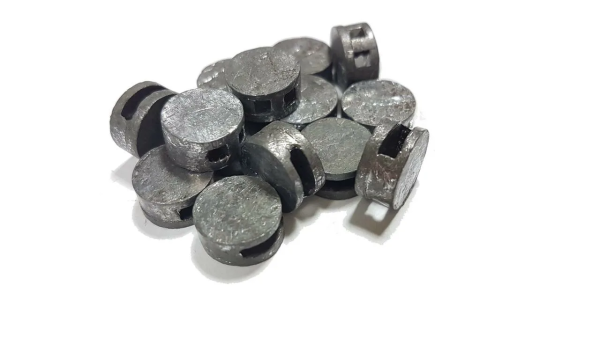 Пломба свинцовая диам. 10мм, выс. 7мм, упаковка 5кг (1250шт), 41677/90007 Пломба свинцовая диам. 10мм, выс. 7мм, упаковка 5кг (1250шт), 41677/90007