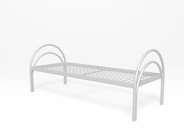 Кровать общебольничная МСК-124. Размеры: 2000*840*760мм