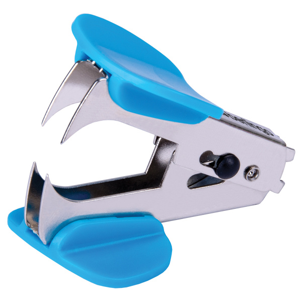 Антистеплер Berlingo "Blitz", с фиксатором, голубой Антистеплер Berlingo "Blitz", с фиксатором, голубой