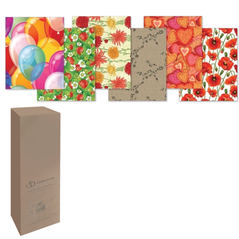 Бумага упаковочная подарочная, в рулонах, глянцевая, 2листа 0,7х1м, рисунок ассорти (женский),шк1618 Бумага упаковочная подарочная, в рулонах, глянцевая, 2листа 0,7х1м, рисунок ассорти (женский),шк1618