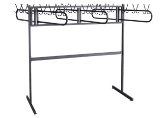 Вешалка напольная 36 крючков м\к черный