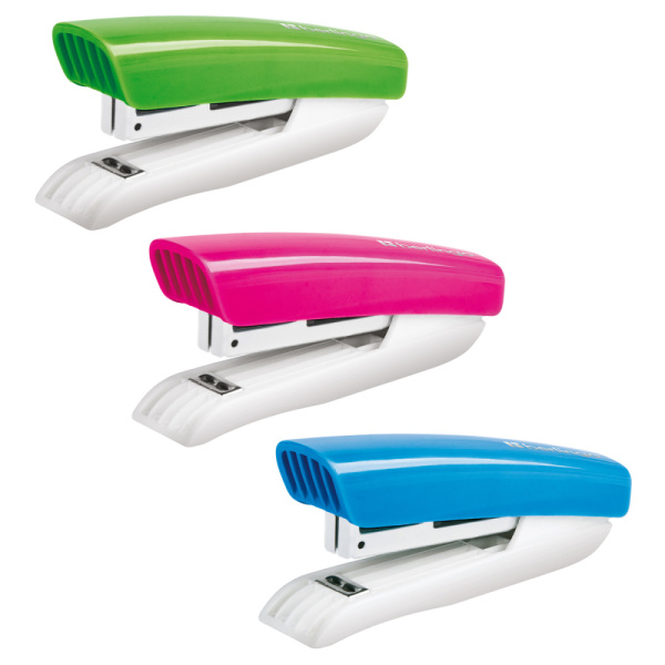 Степлер №10 Berlingo "Blitz" до 10л., пластиковый корпус, ассорти Степлер №10 Berlingo "Blitz" до 10л., пластиковый корпус, ассорти