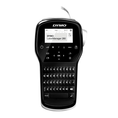 Принтер этикеток DYMO Label Manager 280, ленточный, картридж D1, ширина ленты 6-12 мм, S0968940