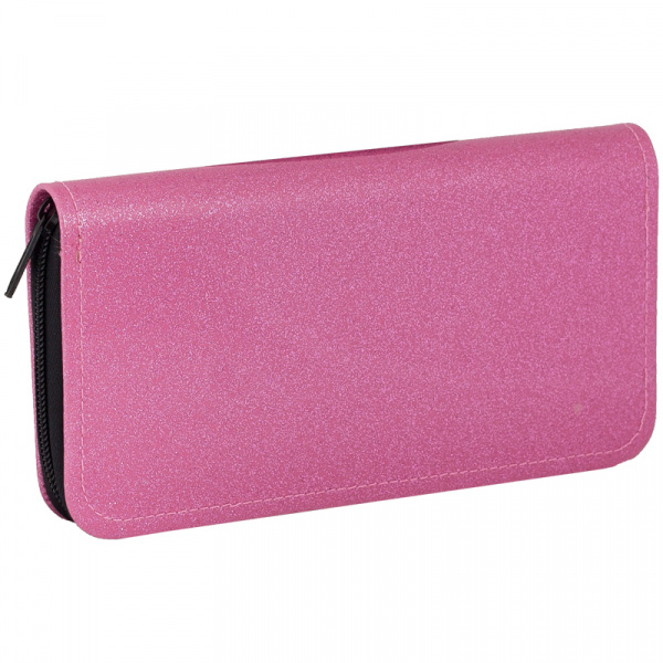 Пенал 1 отделение, 190*100 ArtSpace "My Space", розовый, ПВХ с блестками ПK10_22243