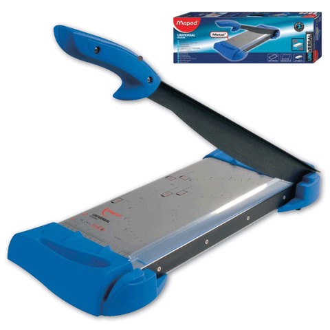 Резак MAPED (Франция) сабельный "Universal", А4, 8 л, металлическая основа, 888610 Резак MAPED (Франция) сабельный "Universal", А4, 8 л, металлическая основа, 888610