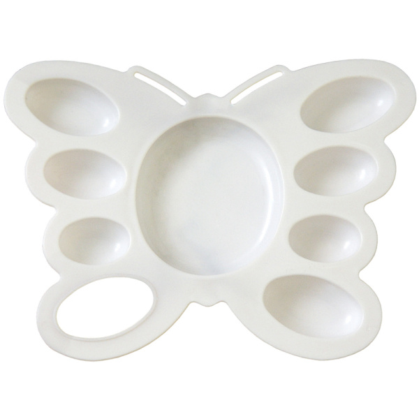 Палитра Бабочка Гамма, 8 ячеек, пластик 2305211 Палитра Бабочка Гамма, 8 ячеек, пластик 2305211