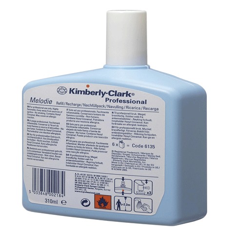 Картридж аэрозольный KIMBERLY-CLARK Melodie, 310 мл, цветочный, (диспенсер 601548), 6135 Картридж аэрозольный KIMBERLY-CLARK Melodie, 310 мл, цветочный, (диспенсер 601548), 6135
