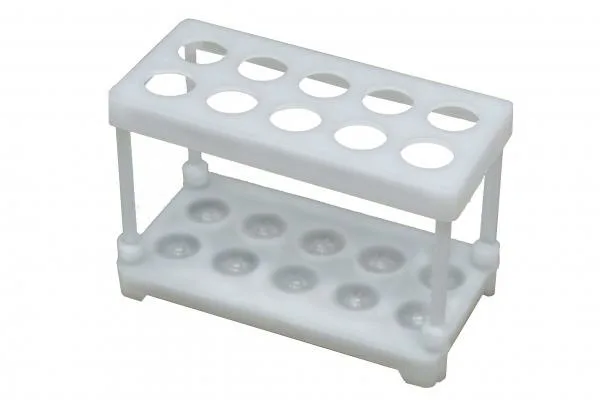 Штатив п/э ШЛПП-10, на 10 гнезд диам. 18 мм