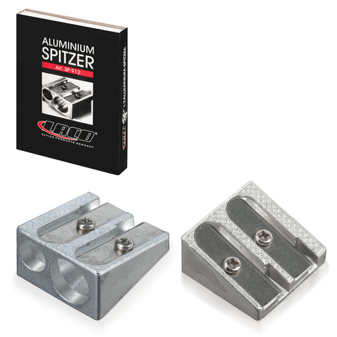 Точилка LACO (ЛАКО, Германия), 2 отверстия, металлическая, SP 912