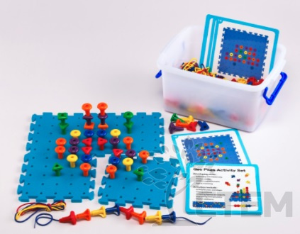 Мозаика Peg Board большая. Набор для группы Мозаика Peg Board большая. Набор для группы