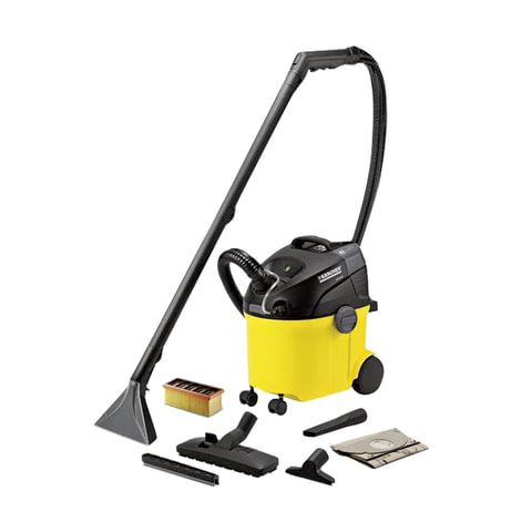 Пылесос KARCHER SE 5.100, моющий, с аквафильтром, потреб. мощность 1400Вт, желтый, (1.081-200.0)