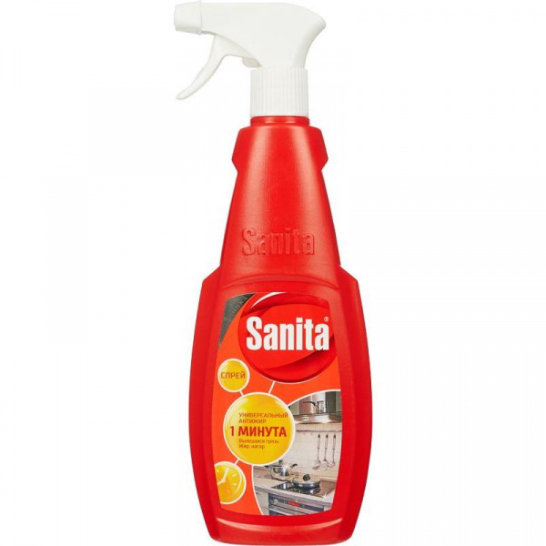 Средство чистящее Sanita "1минута", 500мл, спрей, с курком