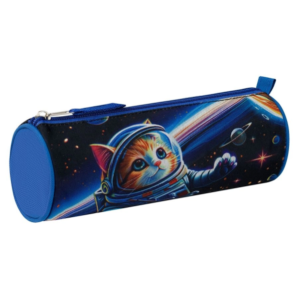 Пенал 210*80 ArtSpace "The astronaut cat", тубус, полиэстер