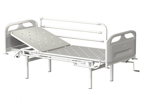 Кровать медицинская МСК-2105. Размеры: 2125*975*915мм