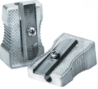 Точилка металлическая Berlingo "Steel&Style", 1 отверстие