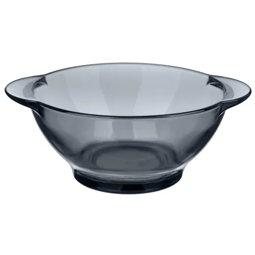 Бульонница дымч. стекло .510мл с ушками "BASILICO"