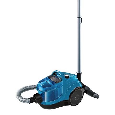 Пылесос BOSCH BGC1U1550, с контейнером "циклон", 1700Вт, мощность всасывания 280Вт, голубой