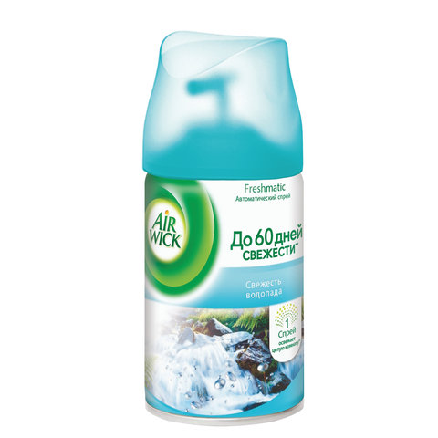 Картридж аэрозольный AIRWICK (Эйрвик) 250мл, "Свежесть водопада",ш/к10406,(дисп.600582-83,601838-39) Картридж аэрозольный AIRWICK (Эйрвик) 250мл, "Свежесть водопада",ш/к10406,(дисп.600582-83,601838-39)