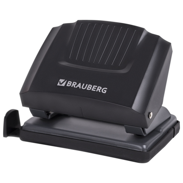 Дырокол BRAUBERG "SUPER", до 20 листов, черный, 272742 Дырокол BRAUBERG "SUPER", до 20 листов, черный, 272742