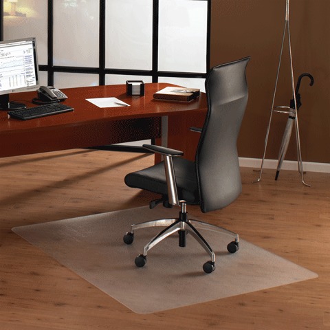 Коврик защитный для твердых напольных покрытий износостойкий FLOORTEX прямоуг., 90*120 см, 600954