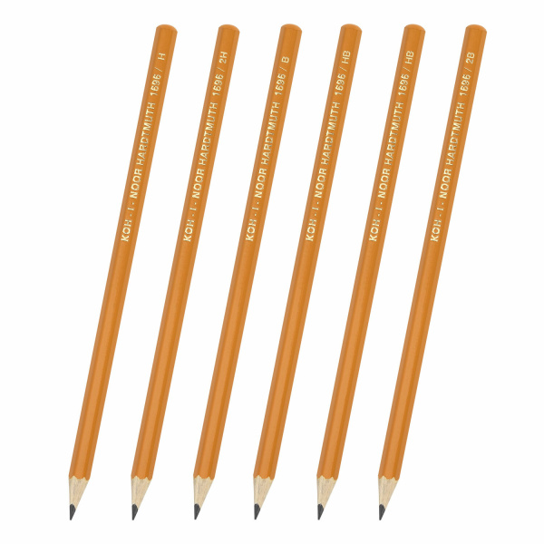Набор карандашей ч/гр KOH-I-NOOR   6шт. 1696/6