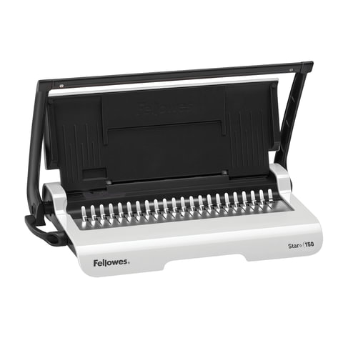 Переплетная машина для пластиковой пружины  FELLOWES STAR+, пробив. 12л., сшив. до 150л, FS-56275 Переплетная машина для пластиковой пружины  FELLOWES STAR+, пробив. 12л., сшив. до 150л, FS-56275