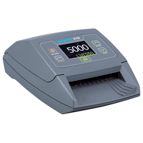 Детектор банкнот DORS 210, автоматический, ИК, УФ, магн, антистокс детекция, серый