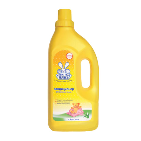 Кондиционер для белья УШАСТЫЙ НЯНЬ 1,2л, с алоэ вера, 3047 