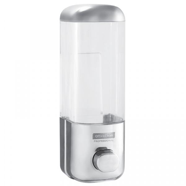 Диспенсер для жидкого мыла OfficeClean Professional, наливной, ABS-пластик, хром, 0,5л Диспенсер для жидкого мыла OfficeClean Professional, наливной, ABS-пластик, хром, 0,5л