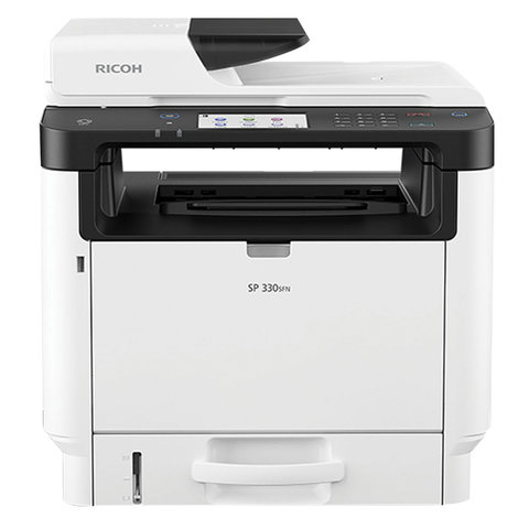 МФУ лазерное RICOH SP 330SFN, "4 в 1", А4, 32 стр./мин, ДУПЛЕКС, АПД, сетевая карта, 408263